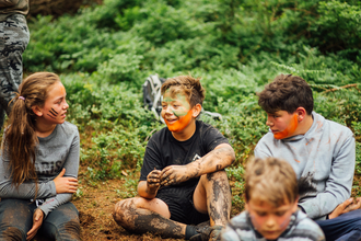 Kids outdoors Summer holidays