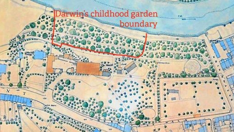 Darwin's Childhood Garden