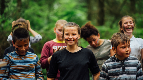 Kids summer outdoors girl