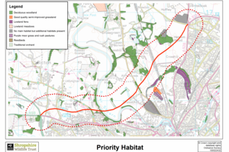 NWR habitats map