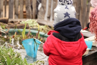 Pond dipping at wildlings