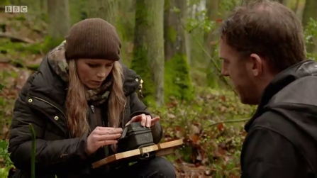 ellie harrison orange coat countryfile