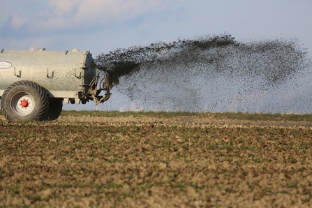 Tractor slurry